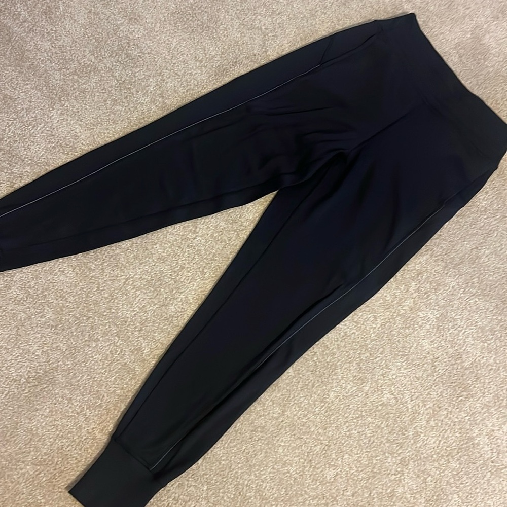 Lululemon joggers.  Fleece like inside.